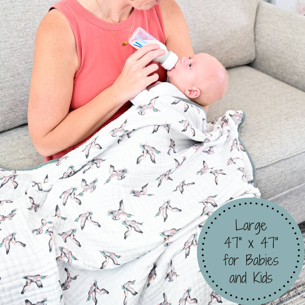 Muslin Quilt Baby & Kids Blanket Quackin'up