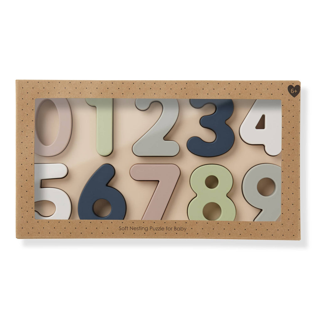 Large Soft Silicone Number Puzzle (11-pc)