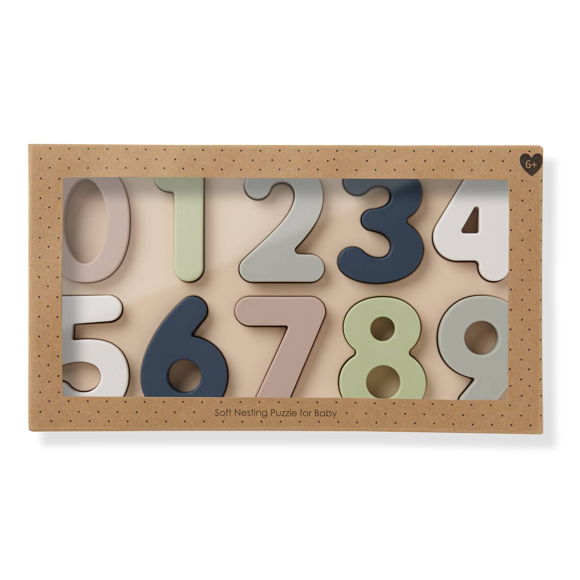 Large Soft Silicone Number Puzzle (11-pc)