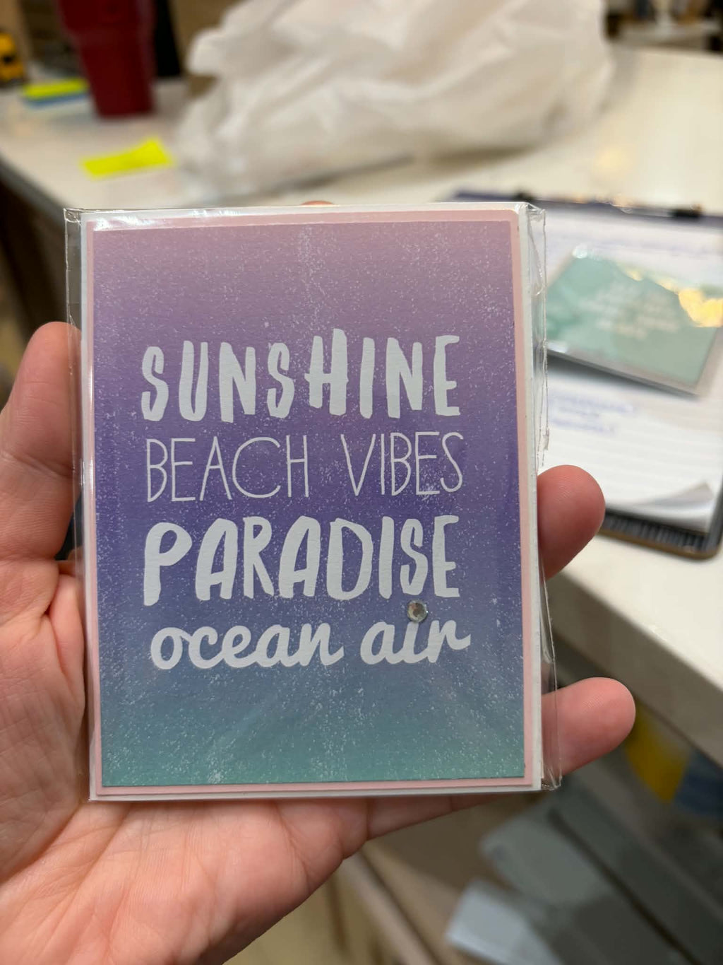 Mermaid Gift Card Holder