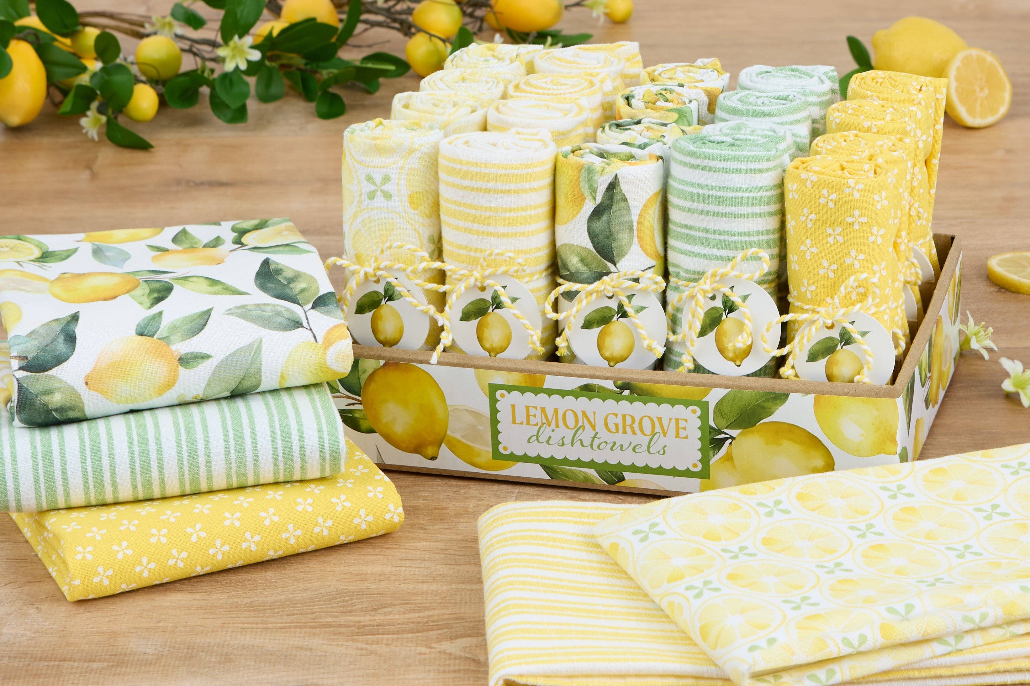 Lemon Grove Assorted Dishtowels