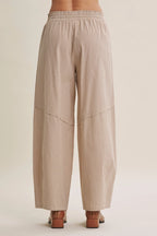 Striped Barrel Pants