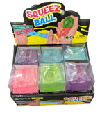 GALAXY GLITTER SLOW RISING SQUISHY CUBES
