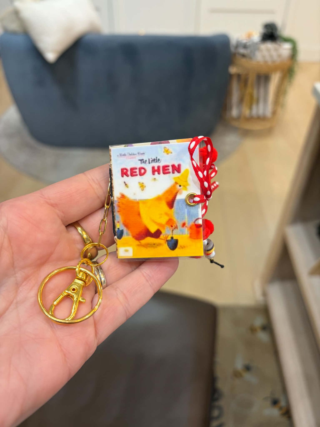 Golden Book Keychain Journal