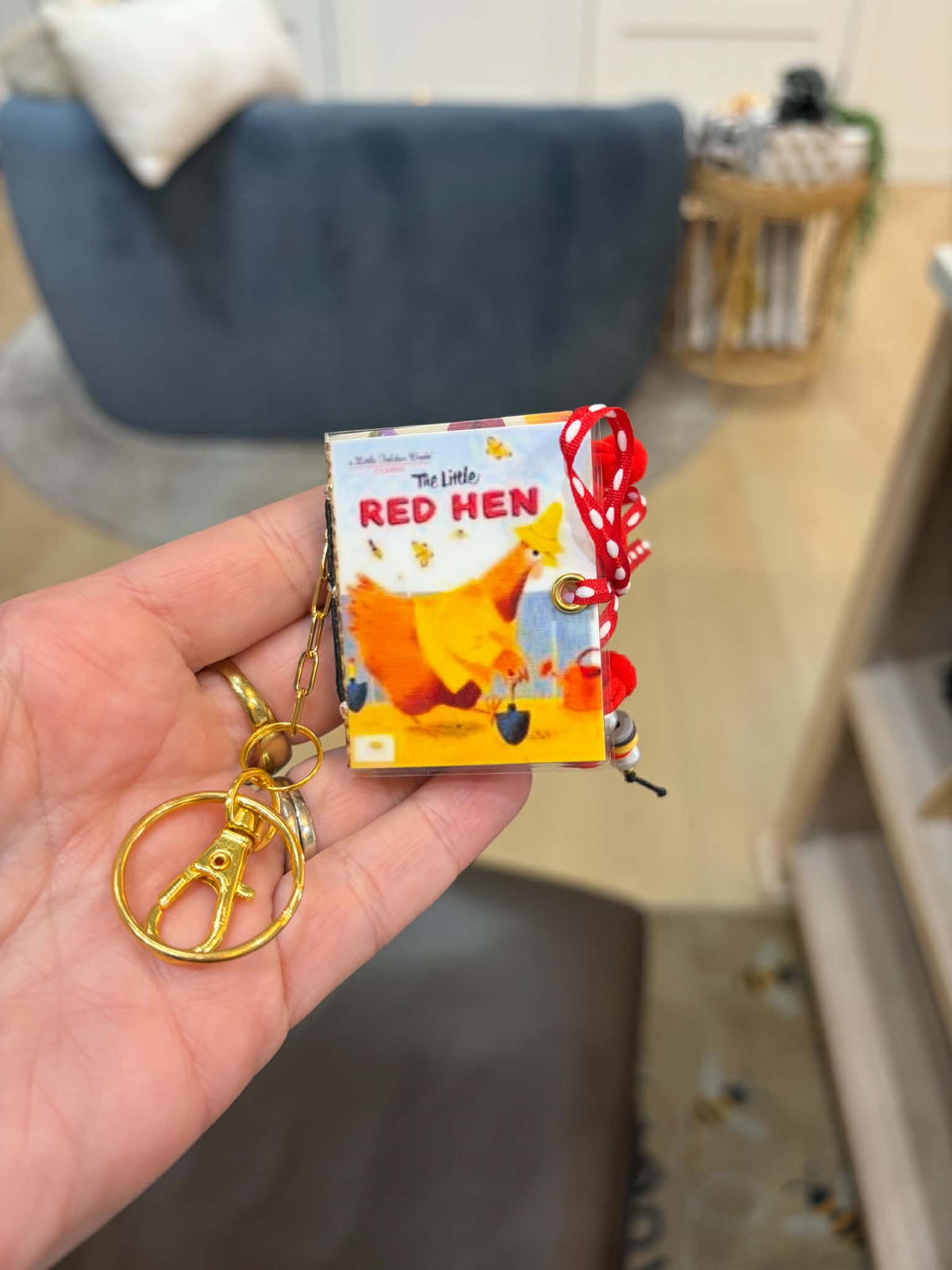Golden Book Keychain Journal