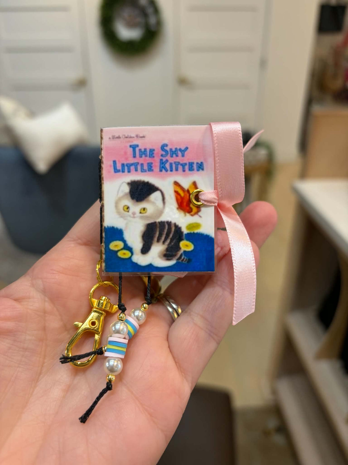 Golden Book Keychain Journal