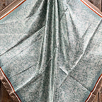 Seafoam & Cream Paisley Wild Rag