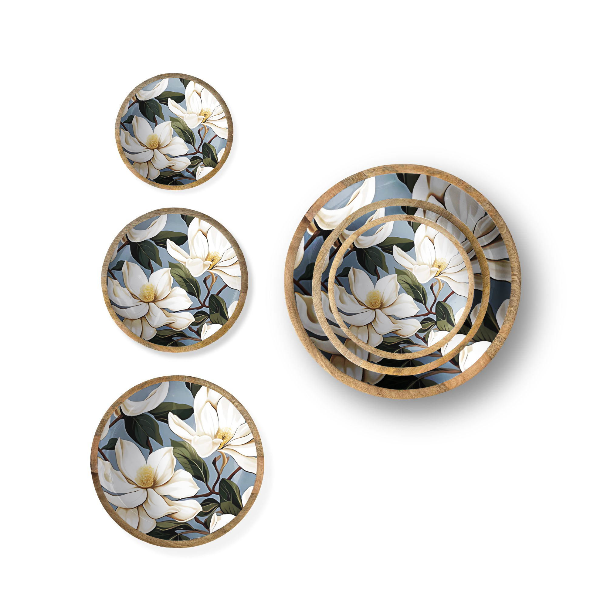 Magnolia Shallow Bowl