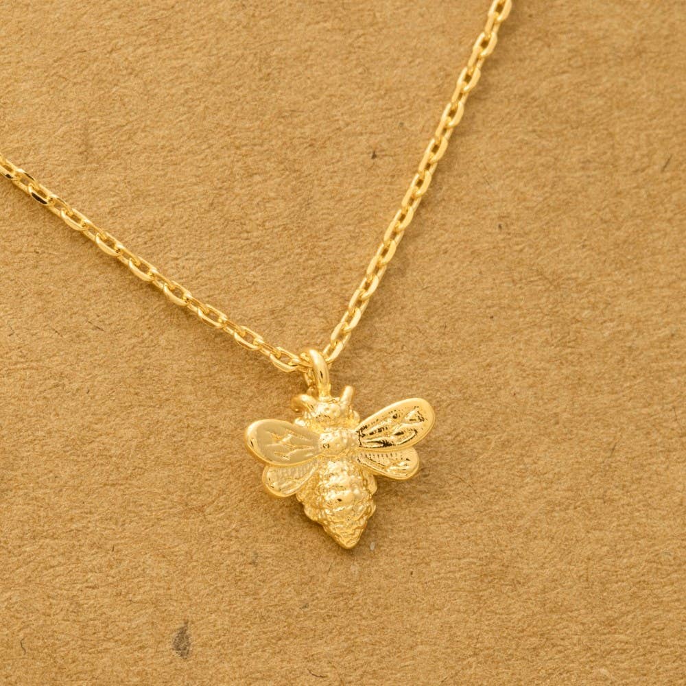 Bee Pendant Necklace