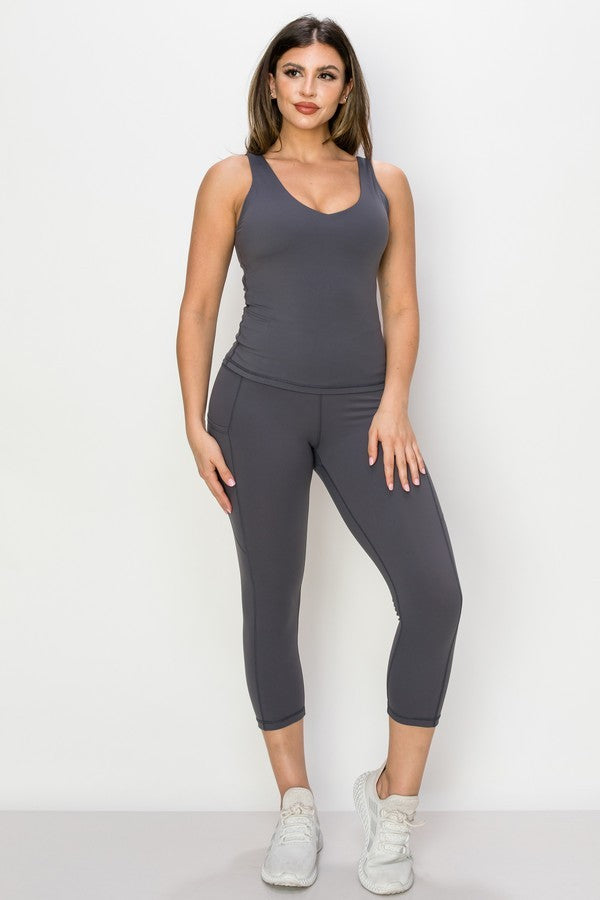Yelete Tank & Capri Set