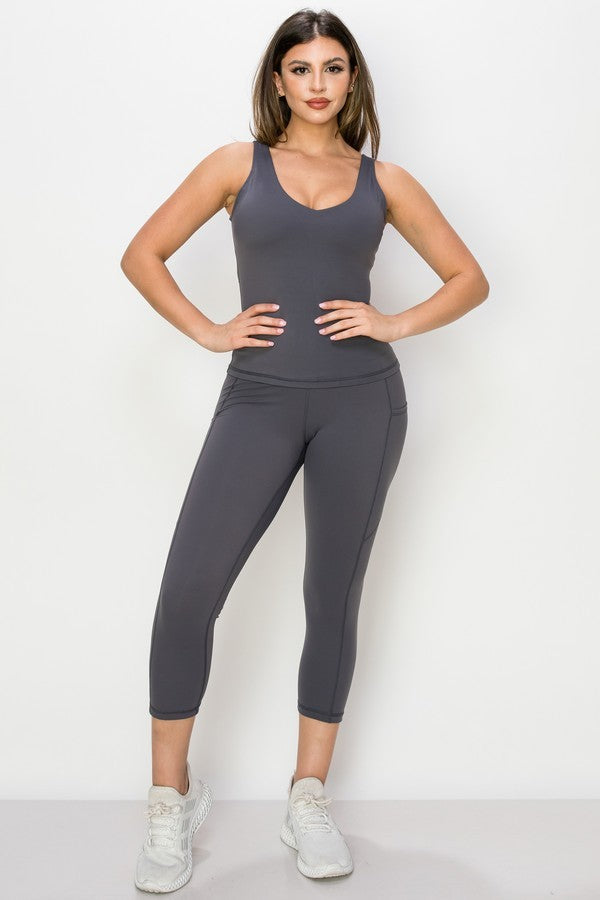 Yelete Tank & Capri Set