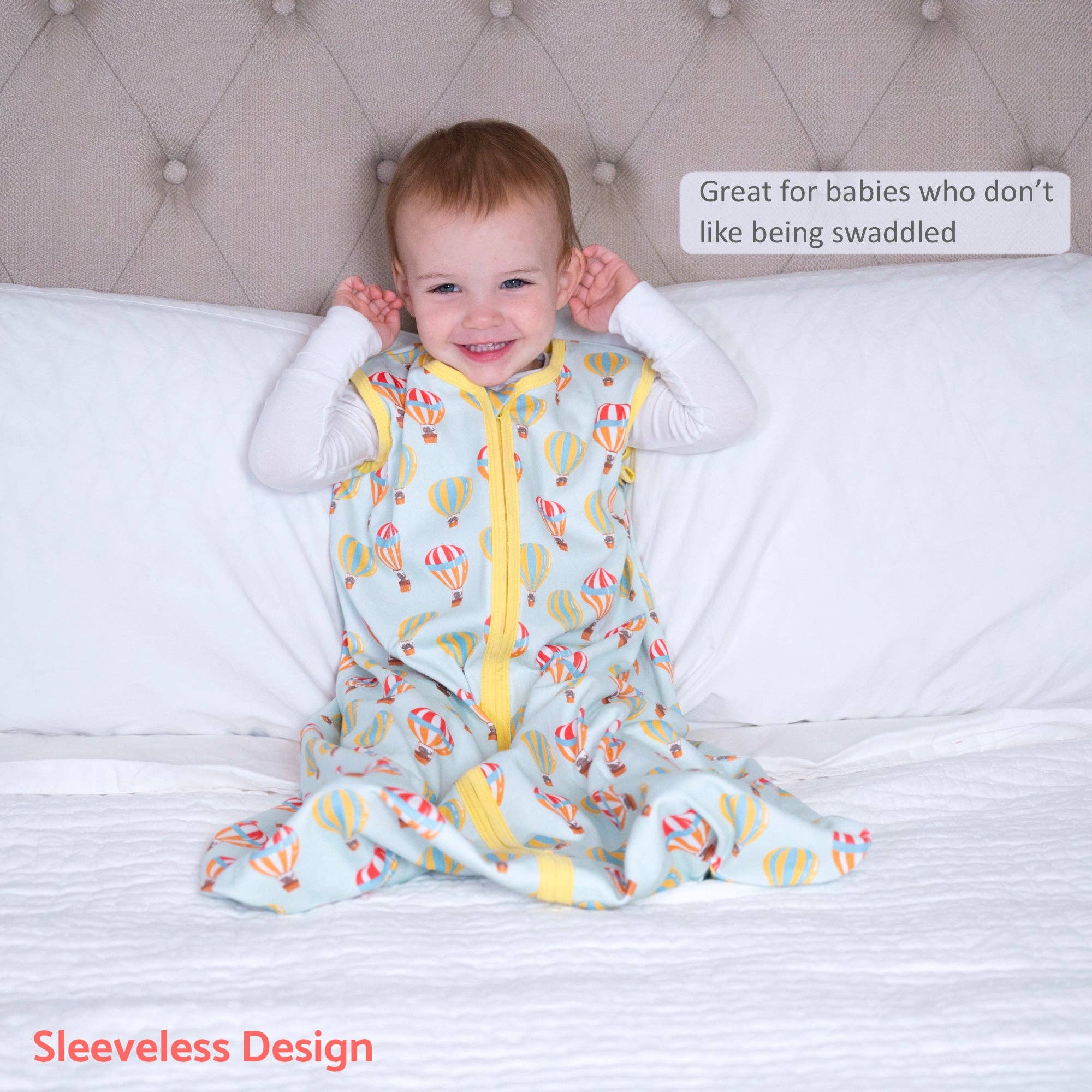 Organic Cotton Sleep Sack 0.5 TOG The Sky Is The Limit