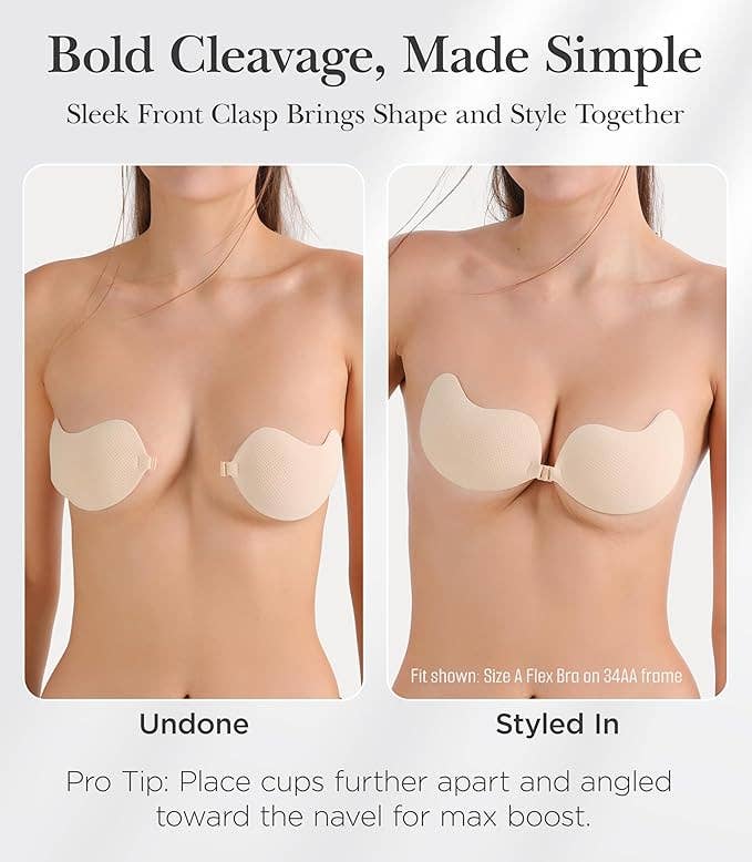 Nippies Flex Bra Adhesive Strapless Bra