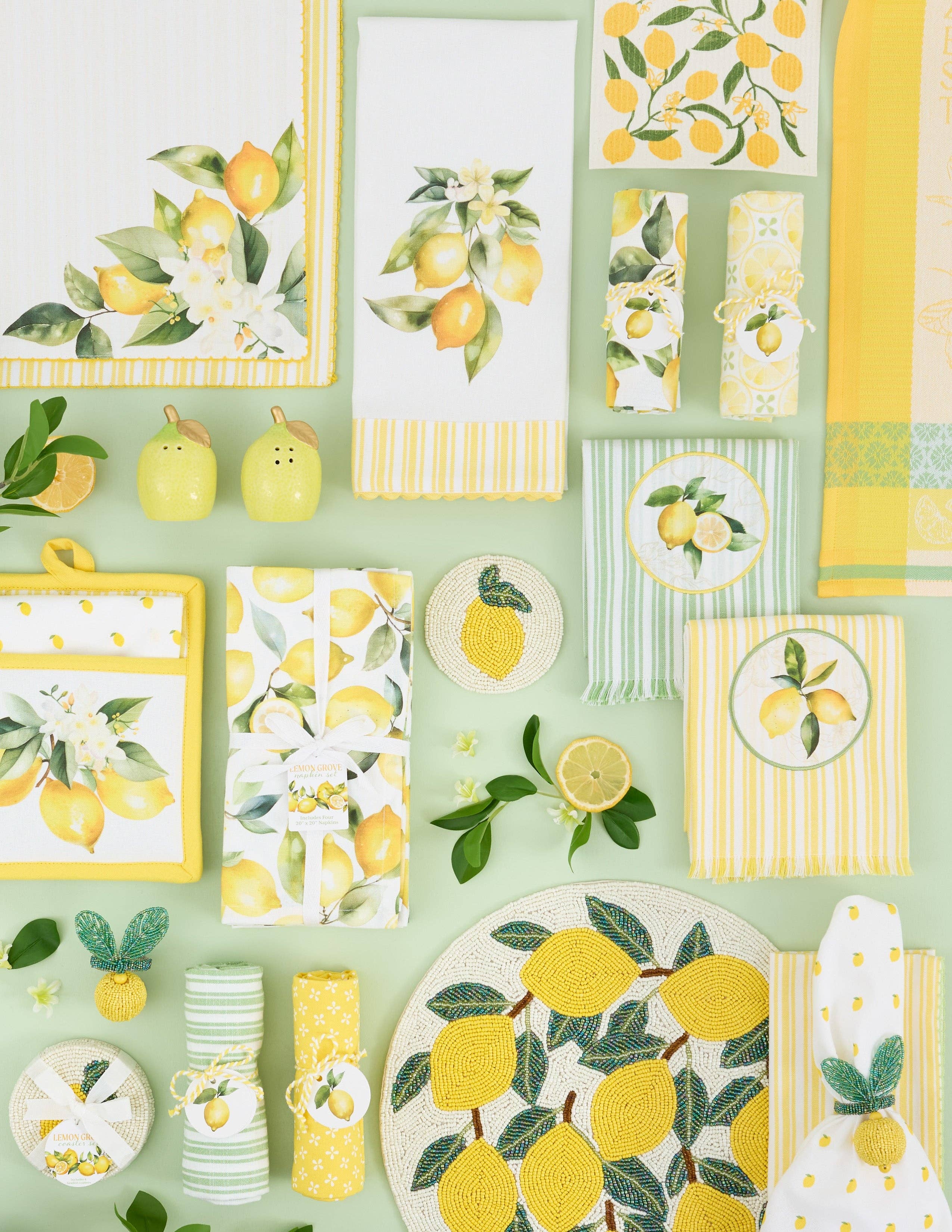 Lemon Grove Assorted Dishtowels