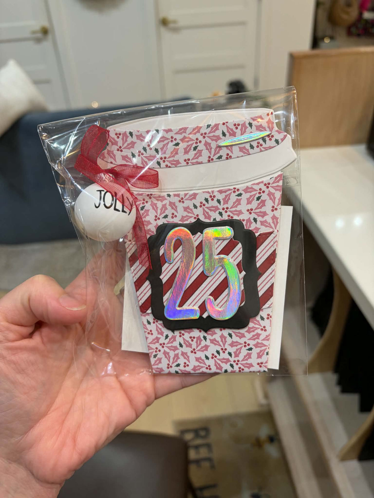 Cup Gift Card Holder