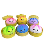 Cute Bubble Blowing Bun Squeeze Bao Toy