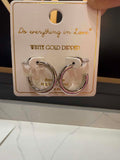 Silver Hoops