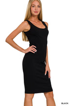 Black Midi Dress