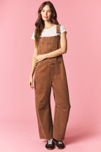 Mineral Wash Barrel Overalls