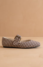 Gingham Ballet Flat