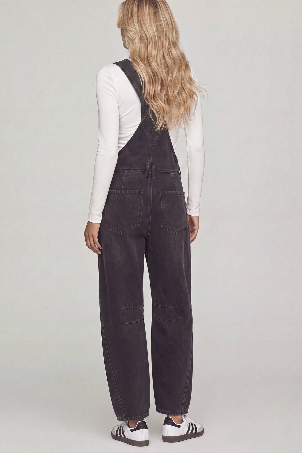 Mineral Wash Barrel Overalls