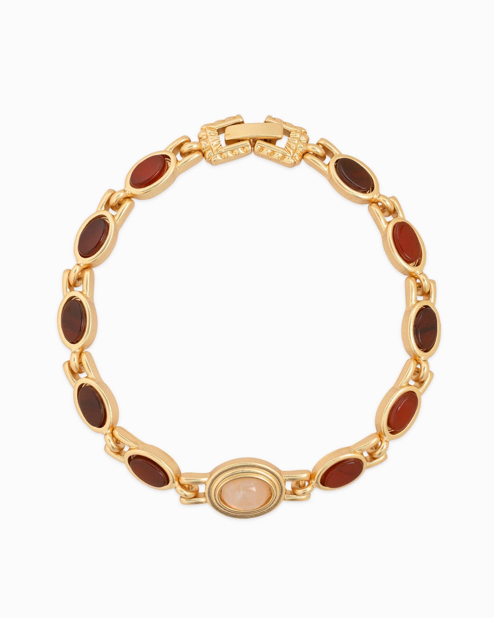 Oval Stone Vintage Bracelet