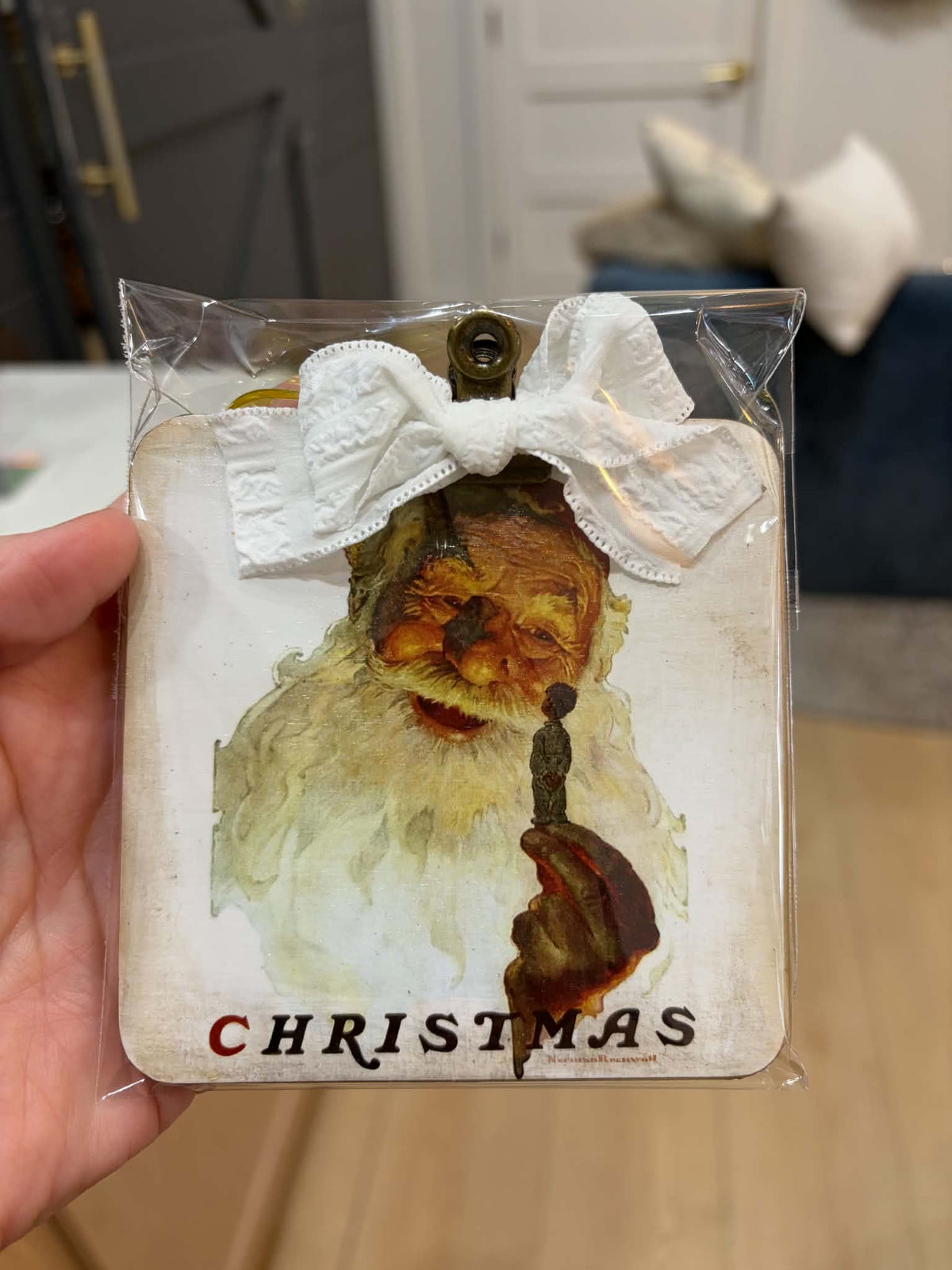 Mini Clipboard Notepad W/Pen-Cmas