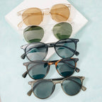 Round Double Bridge Sunglasses