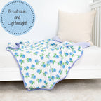 Muslin Quilt Baby & Kids Blanket Hydrangea