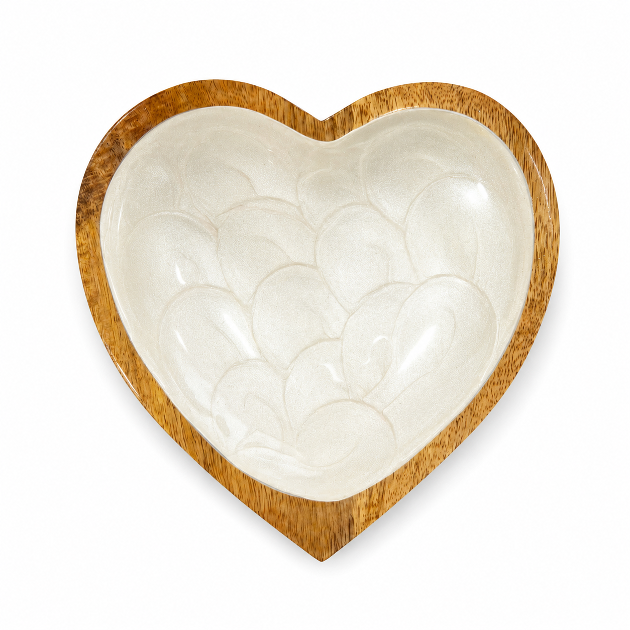 Pearl 6" Heart