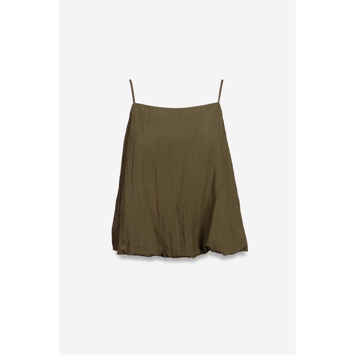 Cami Top With Bubble Hem