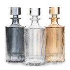 Vertical Optic Decanter-Amber-10.5"H(28oz)