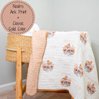 Muslin Quilt Baby & Kids Blanket Noah's Ark