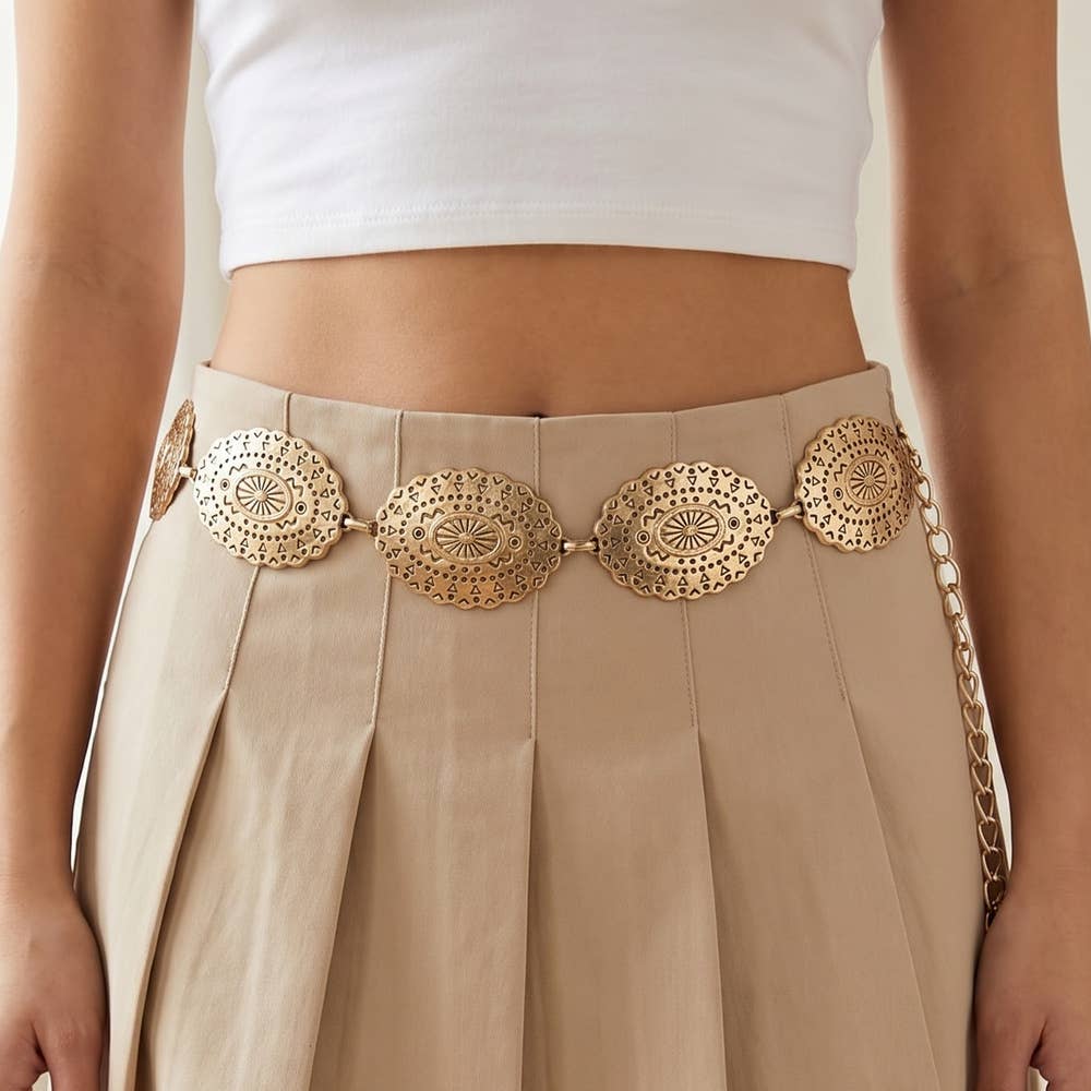Concho Chain Belt