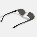 Oval Metal Sunglasses
