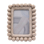 Sandstone Beaded Picture Frame, 4x6