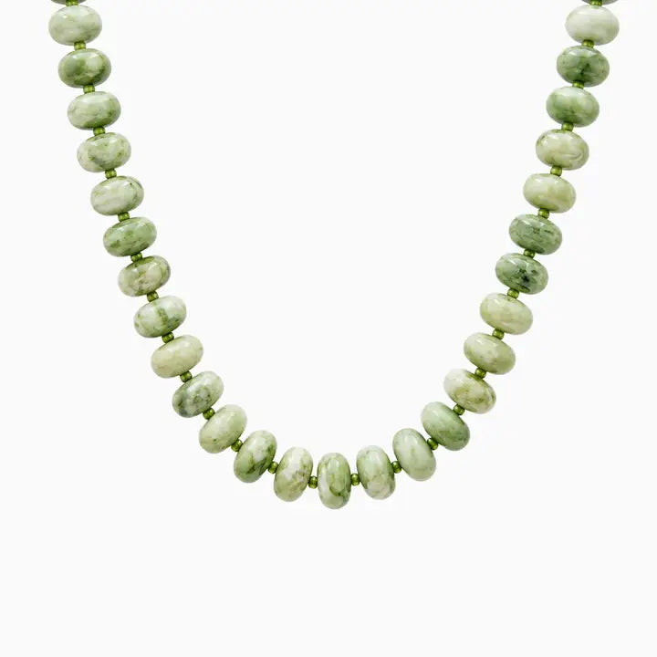 Olive Marble Necklace