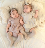 French Lace Knee High Baby Socks