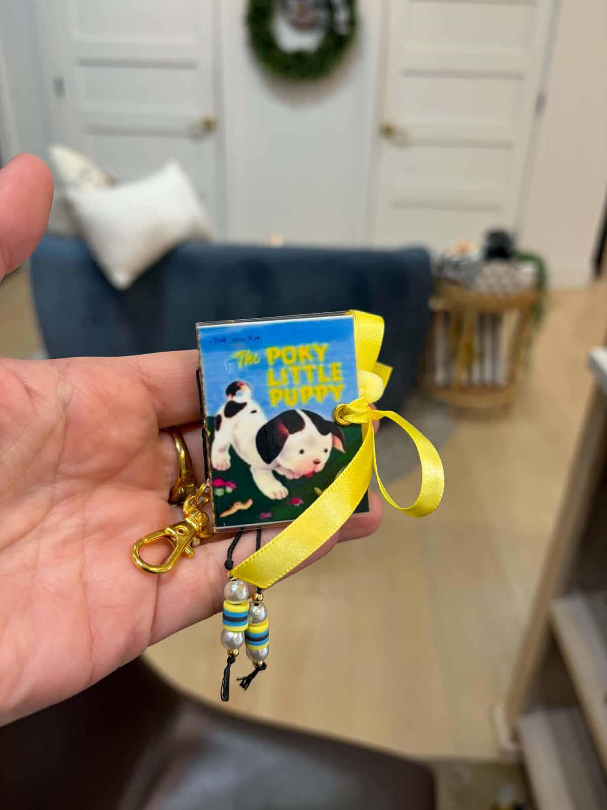 Golden Book Keychain Journal