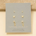 Stars & Moon Earring Set