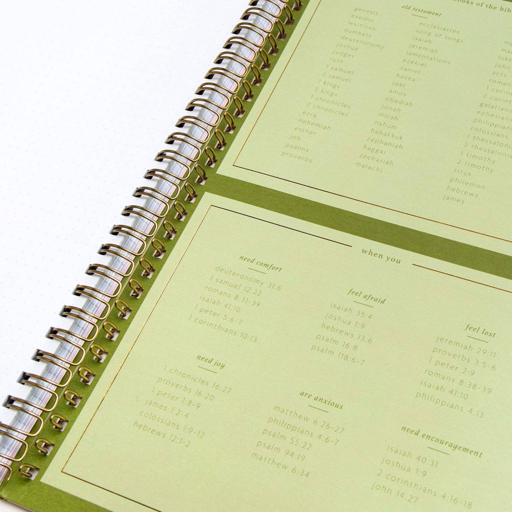 Blush Church Notes Bible Study Notebook