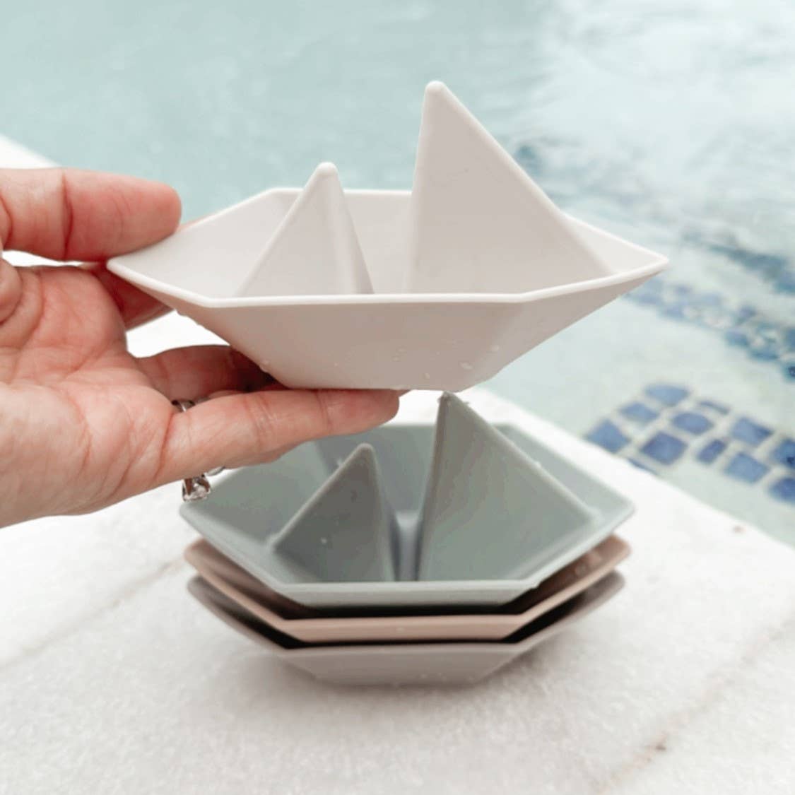 Floating Boat Bath Toy Set 4-pc