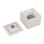 Marble Modern Storage Box with Lid