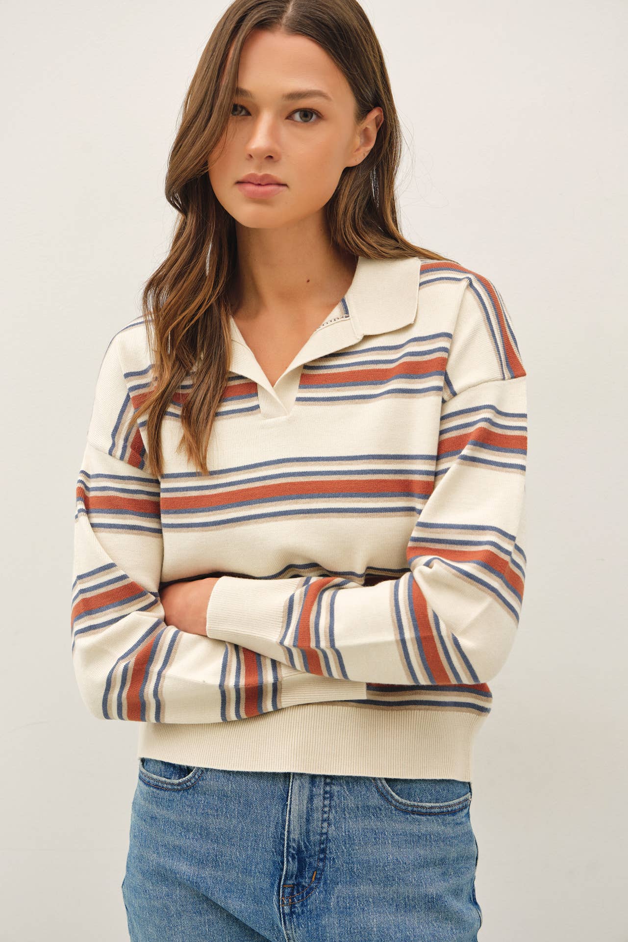 POLO STRIPED SWEATER