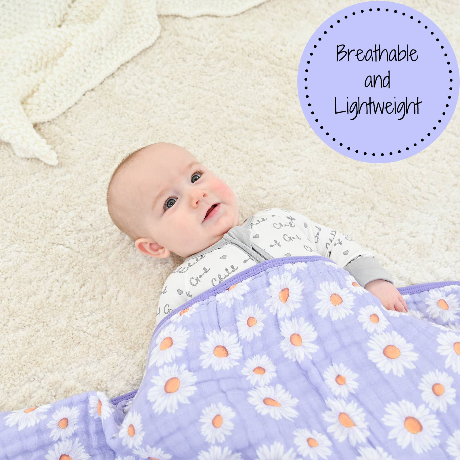 Muslin Quilt Baby & Kids Blanket Lazy Daisy