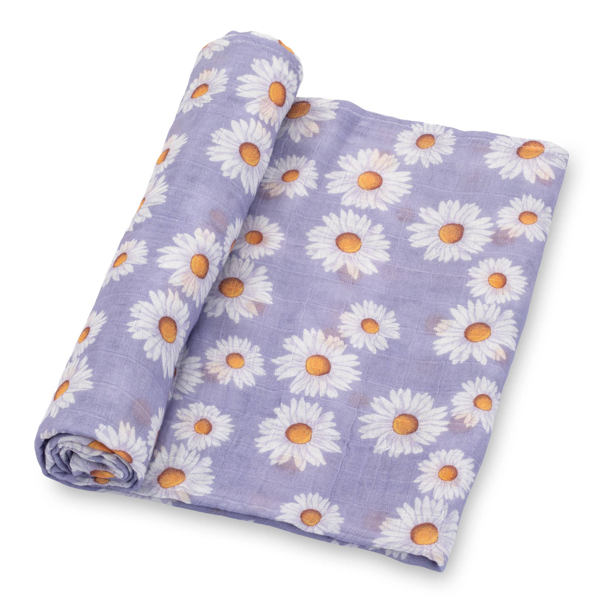 Baby Muslin Swaddle Blanket 47x47 Lazy Daisy