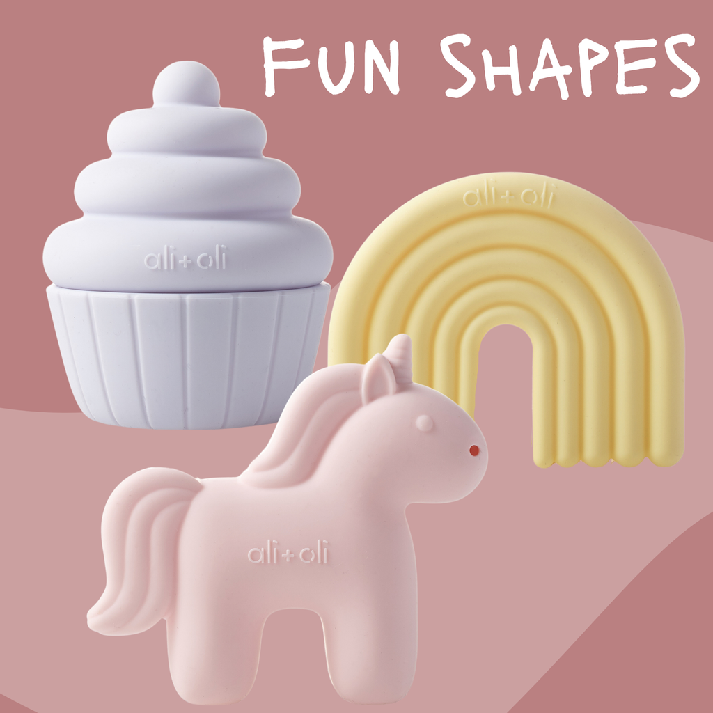 Ali+Oli Squirt Water Bath Toy Set (Unicorn Theme)