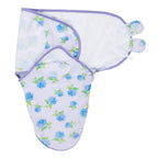 Cotton Velcro Newborn Swaddle Sack You Had Me at Hydrangea