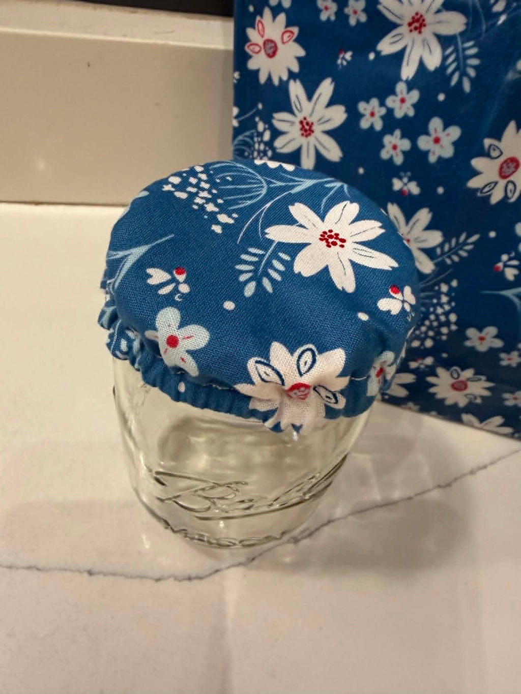 Fabric Jar Lid