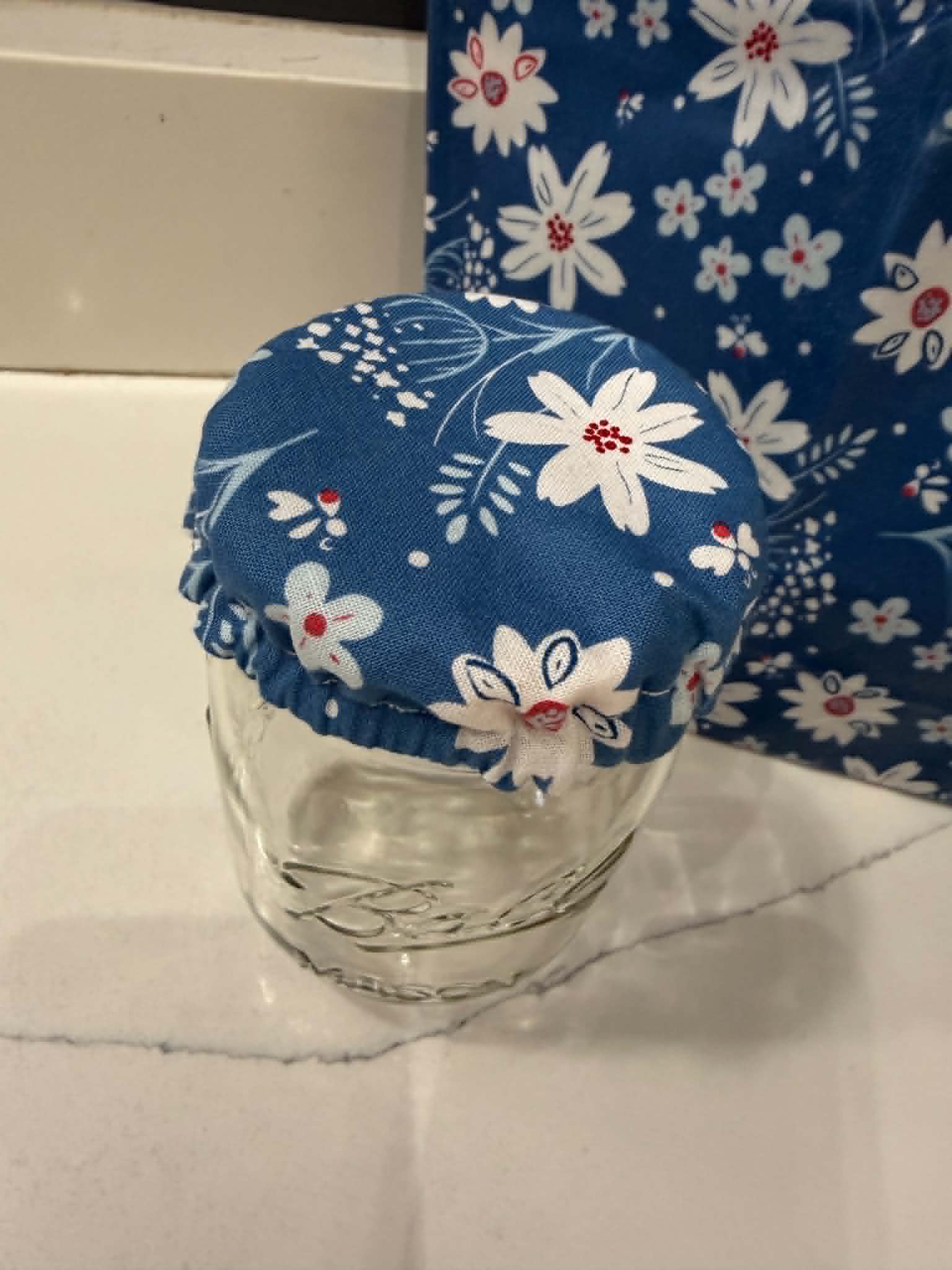 Fabric Jar Lid